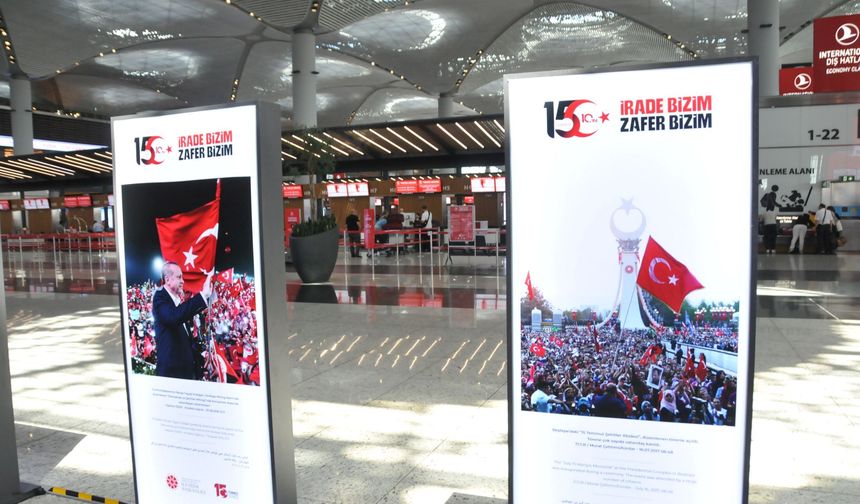 'Hafıza ve Hatıra 15 Temmuz' sergisi açıldı