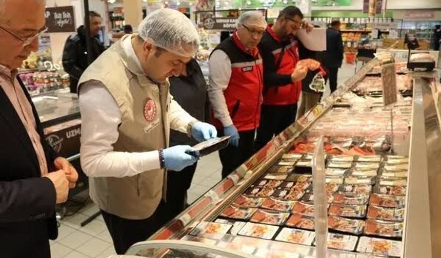 127 bin 643 gıda denetiminde 242,8 milyon lira idari ceza uygulandı