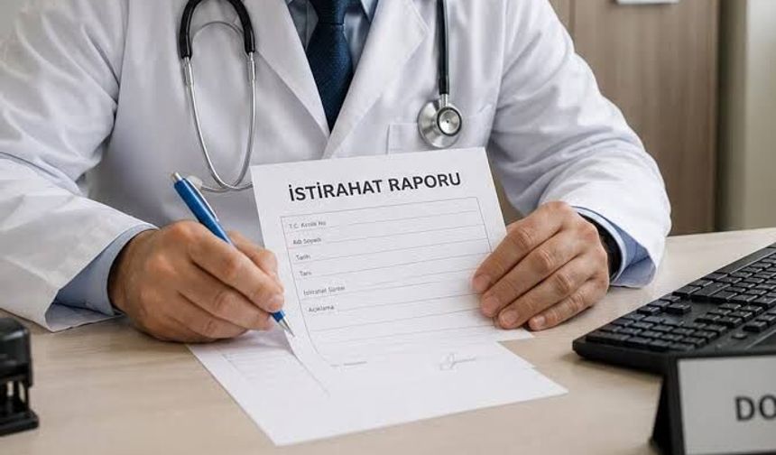İstirahat raporlarında yeni dönem