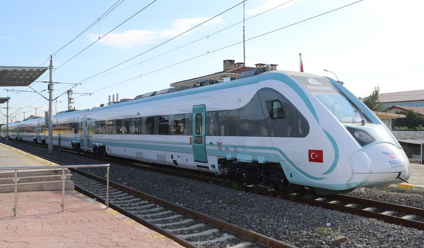 Milli elektrikli trenlerin yeni rotası Edirne