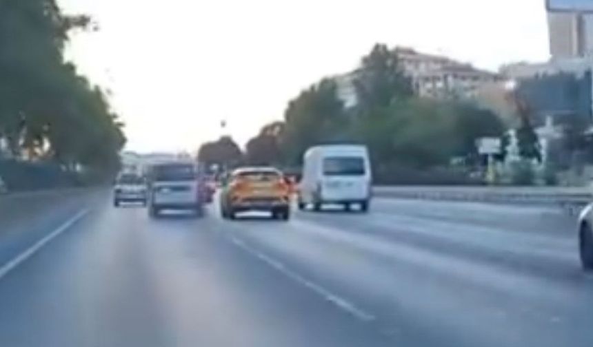 Trafikte makas attı, cezadan kaçamadı! Ehliyetine 120 gün el konuldu
