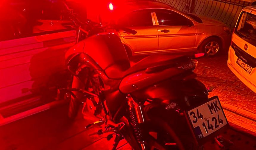150 bin liralık motosikletle şov pahalıya patladı!