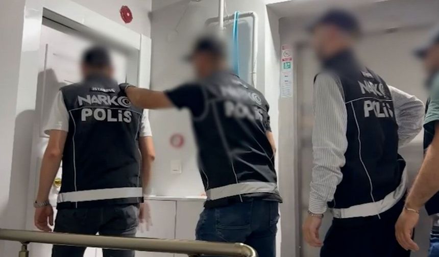 Esenyurt’ta siteye uyuşturucu operasyonu