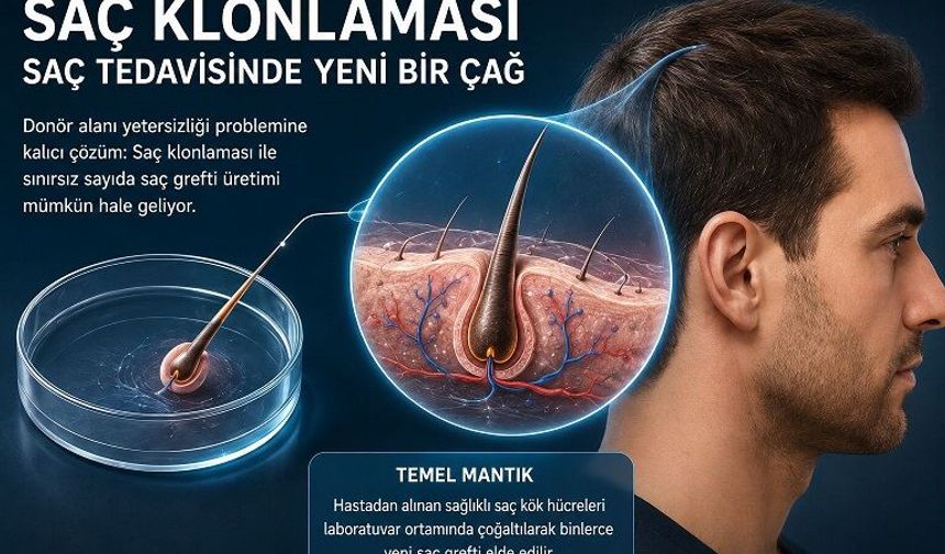 ‘Saç klonlaması, tedavide yeni bir çağın kapısını aralıyor’