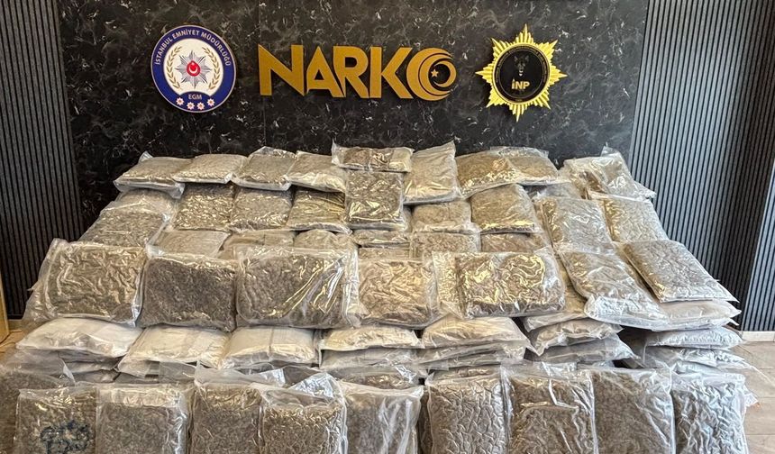 Silivri’de tır’da 376 kilo uyuşturucu ele geçirildi