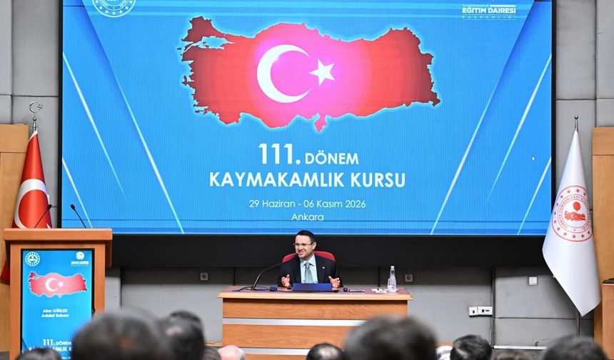 Bakan Gürlek: Adliye ve idare uyum içerisinde olduğunda başarı gelir
