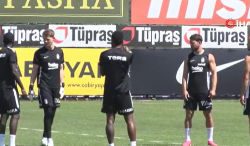 Beşiktaş'ta Hradec Kralove maçının hazırlıkları tamamlandı