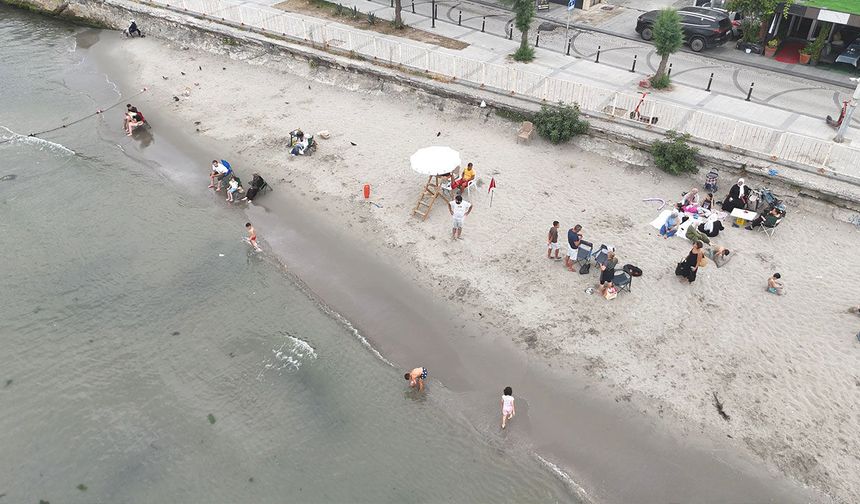 Avcılar Ambarlı sahilinde denize giriş yasaklandı