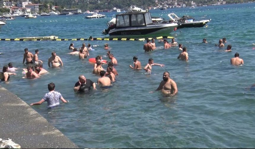 İstanbul’da sıcak hava dalgası bunalttı