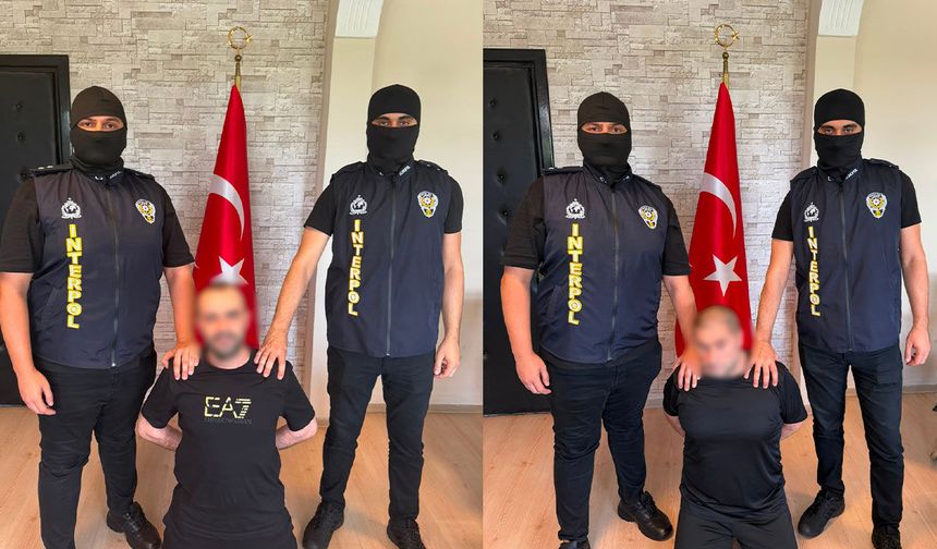 "Redkitler" suç örgütü elebaşı yakalanarak Türkiye'ye getirildi