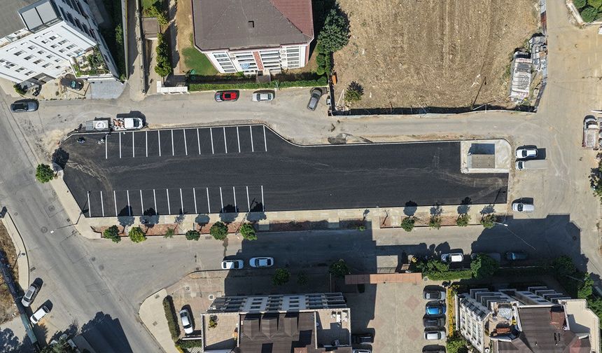 Tuzla'ya 42 araç kapasiteli ücretsiz otopark