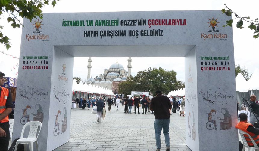 'İstanbul’un Anneleri', Gazze’deki çocuklar için kermeste buluştu