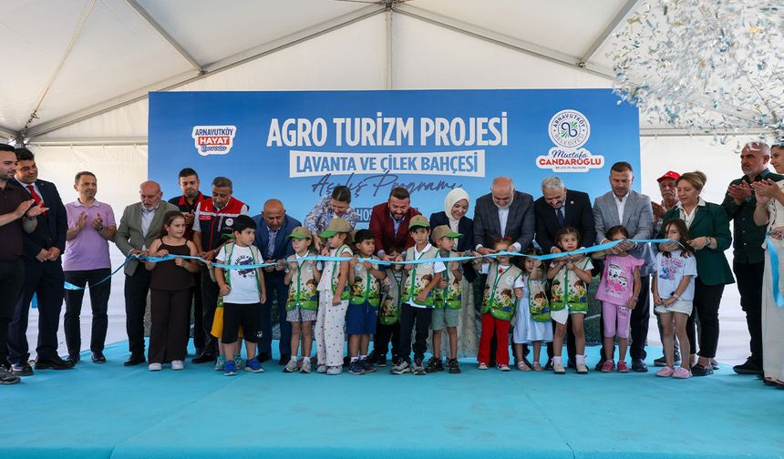 Arnavutköy’de tarım ve turizmi buluşturan proje