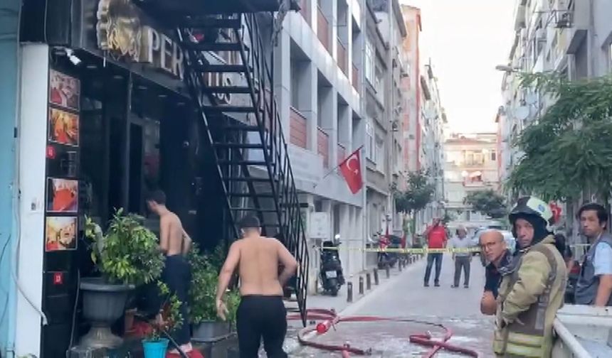 Bakırköy'de otelde çıkan yangında 12 kişi yaralandı