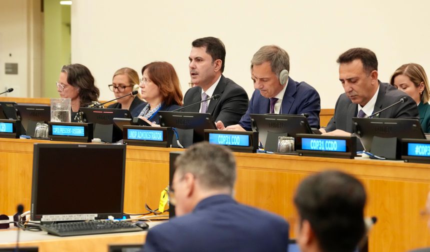 COP31 Başkanı Kurum, İklim Uygulama Köprüsü’nün ilk grup pilot ülkelerini açıkladı