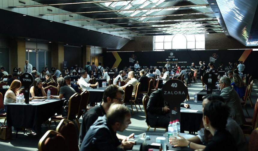 İstanbul'da 'E-İhracat Zirvesi': 5 yıllık döneme 1,4 milyar dolarlık ticaret potansiyeli