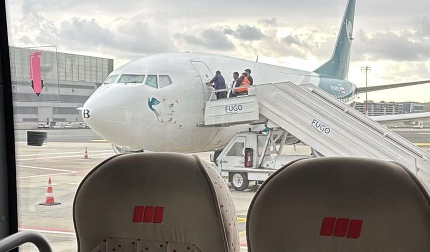 İstanbul Havalimanı’nda İranlı havayolu şirketinin uçağına haciz geldi