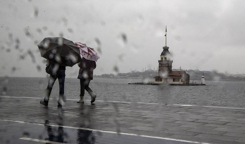 AKOM'dan İstanbul için sağanak uyarısı