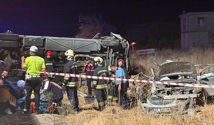 Gaziantep'te feci kaza