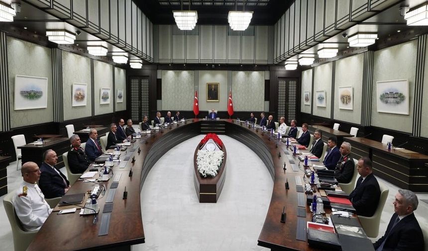 MGK Bildirisi: Terörsüz Türkiye ve Terörsüz Bölge için atılan adımlar değerlendirildi