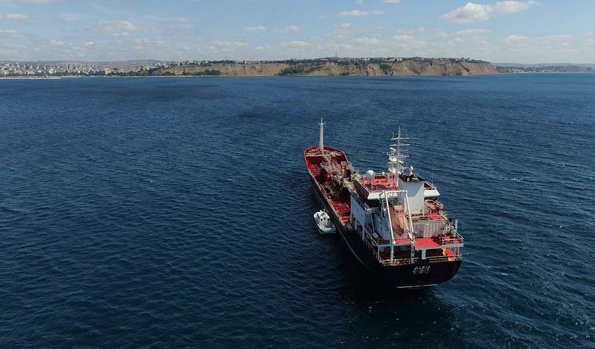 Marmara'da batan geminin yeri tespit edildi