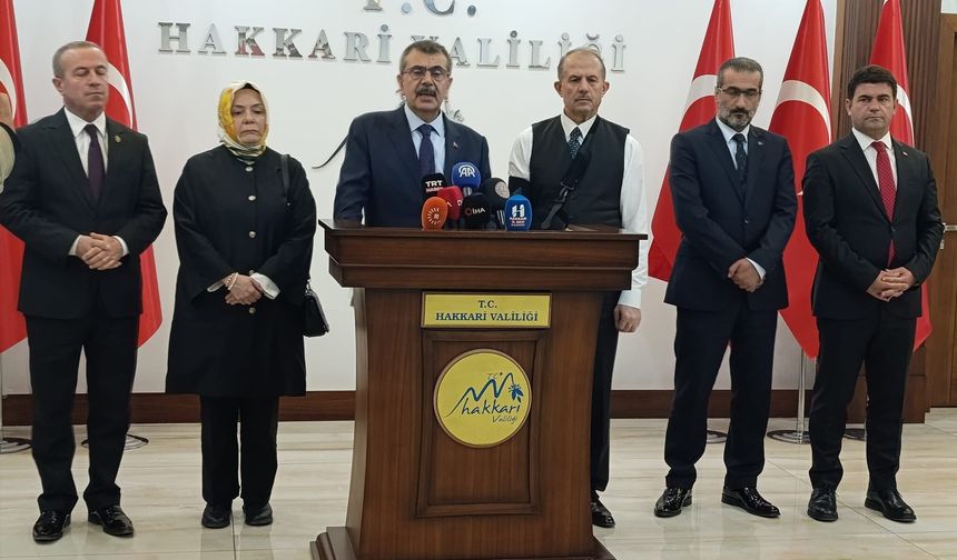 "Türkiye eğitimde önemli noktaya geldi"