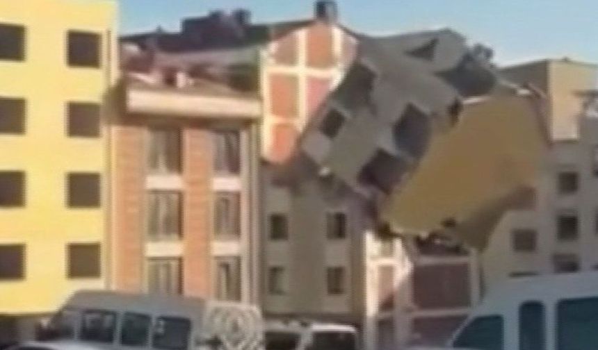 İstanbul’da yıkılan binanın çevresinde panik: Herkes kaçıştı