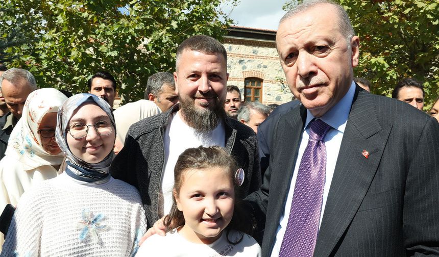 Cumhurbaşkanı Erdoğan, AileFest alanını ziyaret etti