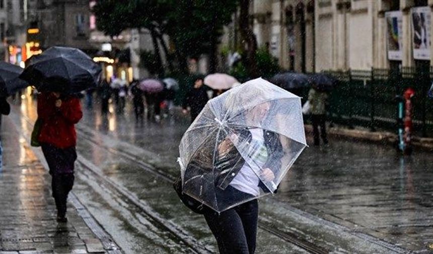 İçişleri Bakanlığı'ndan 'sağanak' ve 'fırtına' uyarısı