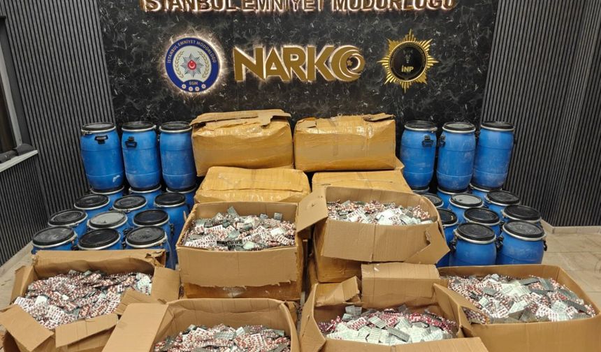 İstanbul'da uyuşturucu operasyonlarında 5 şüpheli gözaltına alındı