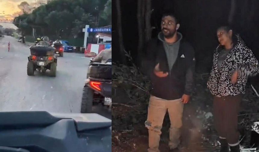 Çatalca'da ormanda kaybolan 2 kişi için ekipler seferber oldu