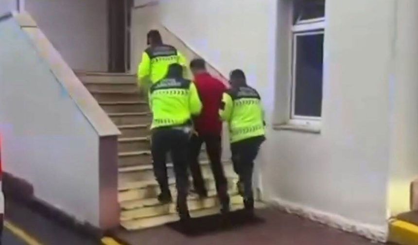 Tehlikeli sürüşünü sosyal medyada paylaştı