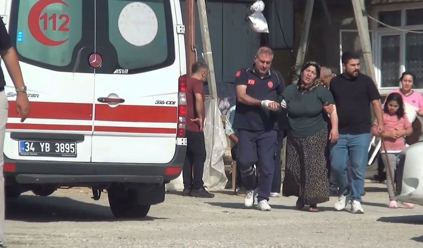 Ahır yangını besici aileyi yıktı: Hayvanlarını görünce fenalaştılar