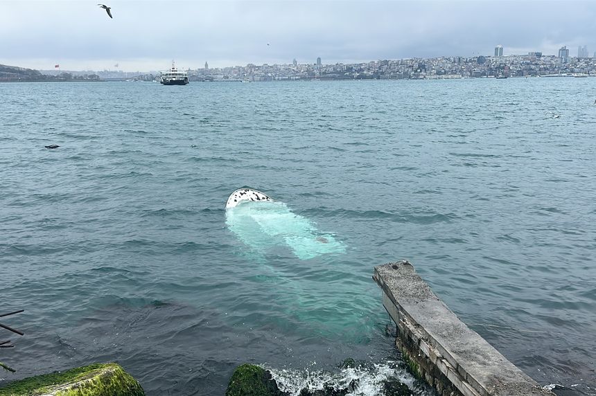Üsküdar'da balıkçı teknesi battı