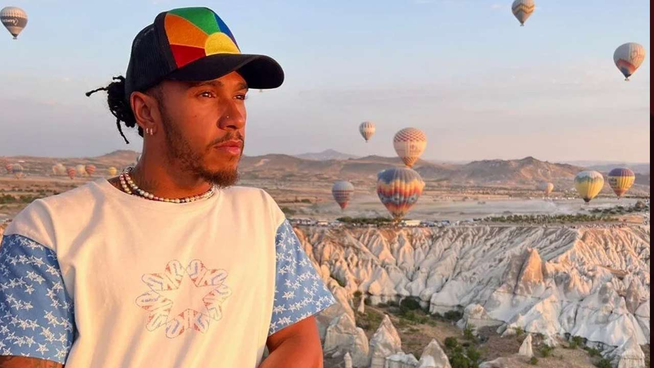 Formula 1 efsanesi Lewis Hamilton Kapadokya tatili görüntülerini paylaştı, sosyal medya yıkıldı