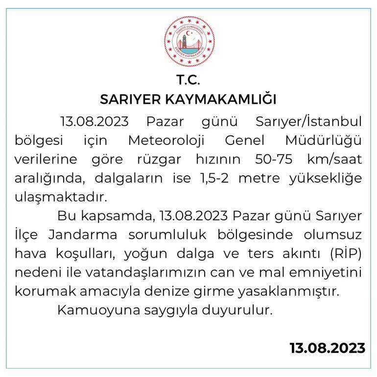 sariyer-kaymakamligindan-denize-girme-yasagi-1