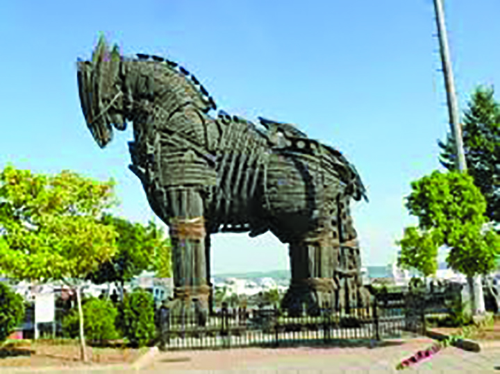 Trojas Pferd