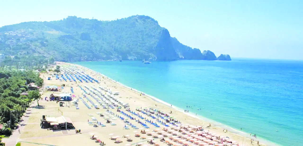 Alanya Wschód╠Plaża Åu─▒