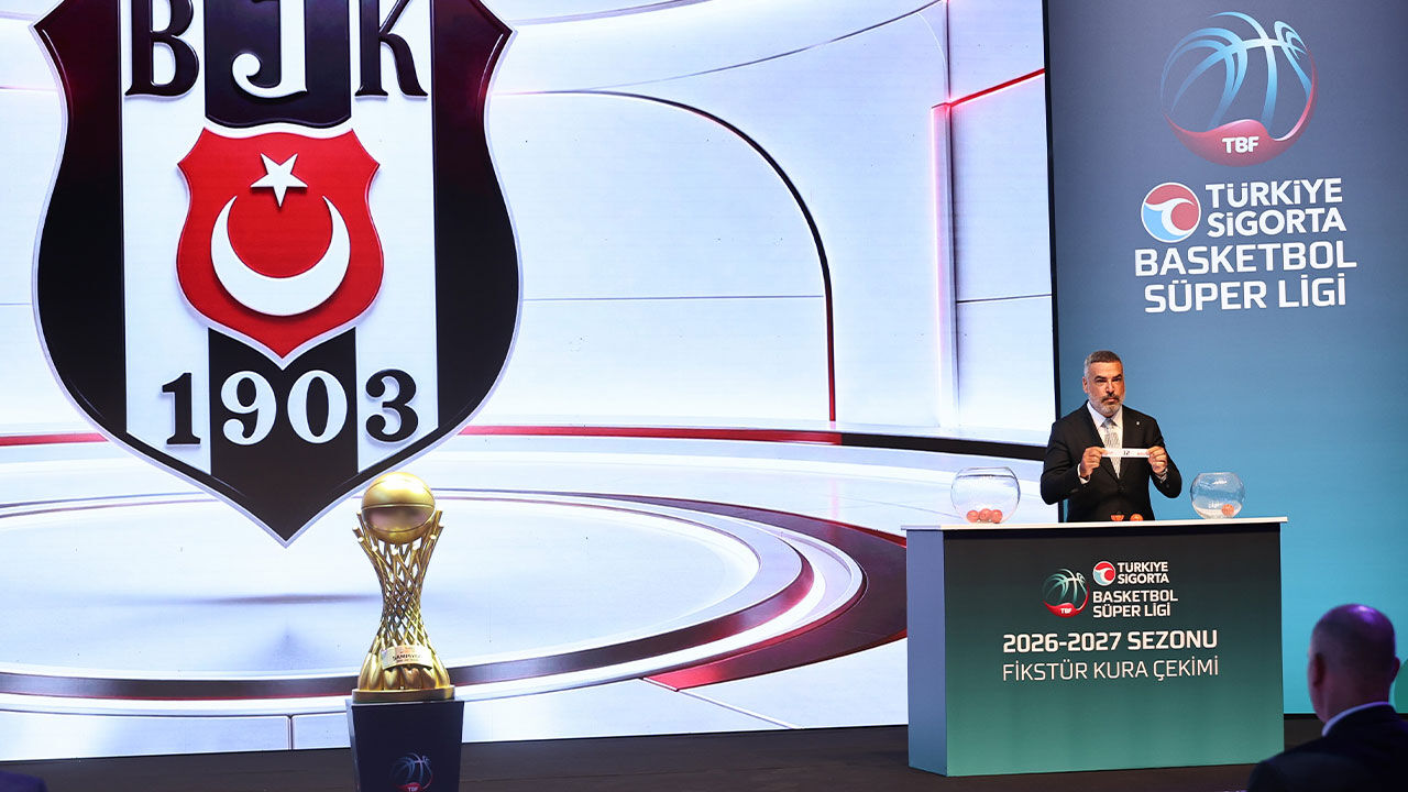 Basketbol Süper Ligi’nde yeni sezonun fikstür kura çekimi yapıldı