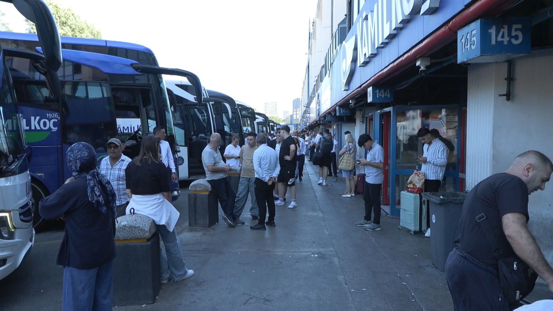 15 Temmuz Demokrasi Otogarı'nda okula dönüş yoğunluğu