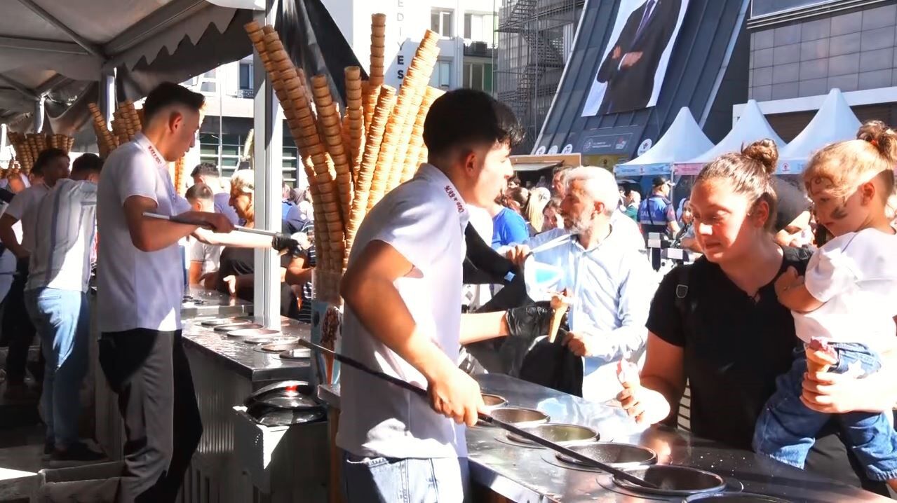 Gaziosmanpaşa'da dondurma festivali