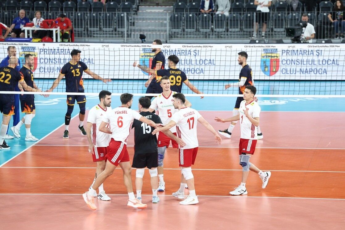 A Milli Erkek Voleybol Takımı, Romanya'ya mağlup oldu