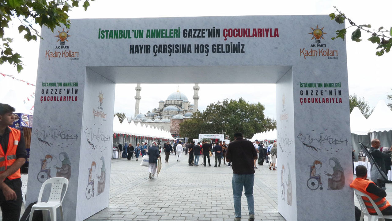 'İstanbul’un Anneleri', Gazze’deki çocuklar için kermeste buluştu