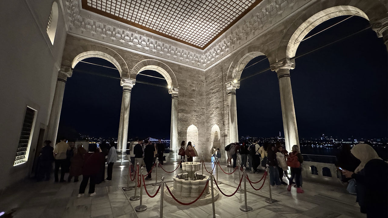 Topkapı Sarayı’nda gece ziyaretlerine yoğun ilgi: 15 gecede 31 bin 870 kişi