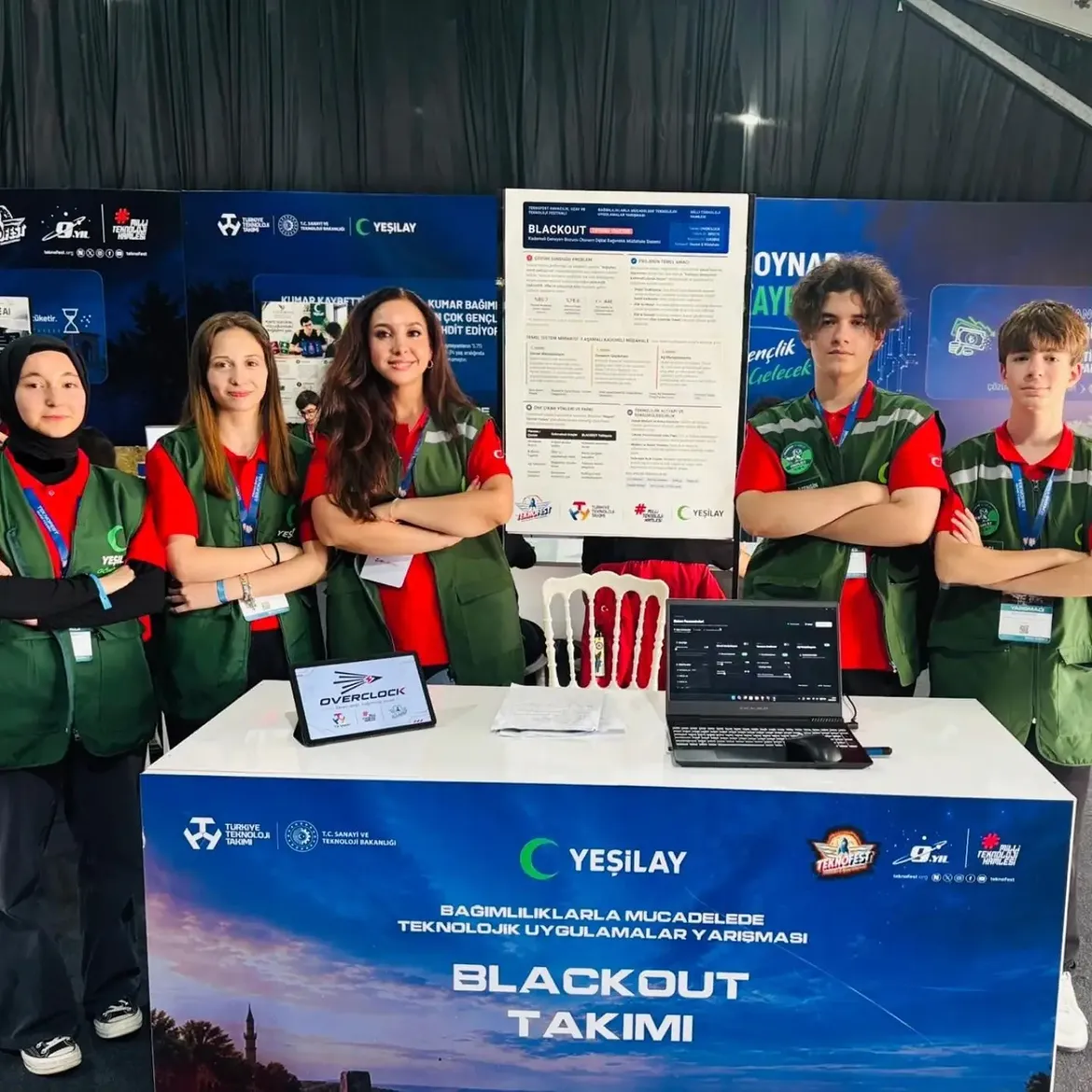 Teknofest 2026 Bağımlılıklarla Mücadele Kategorisinde Yarışan Overclock Takımımız, Şanlıurfada (1)