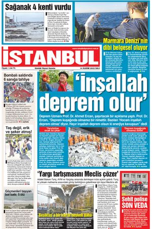 İstanbul Gazetesi - 14.11.2023