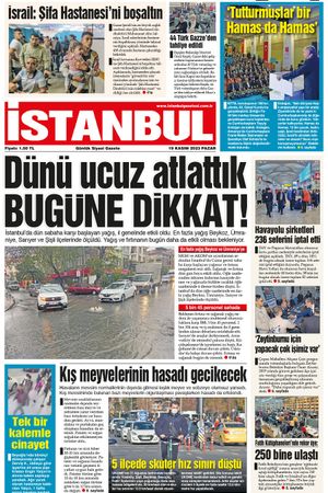 İstanbul Gazetesi - 19.11.2023