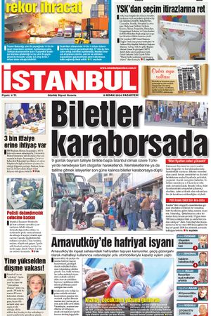 İstanbul Gazetesi - 08.04.2024