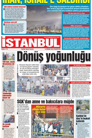 İstanbul Gazetesi - 15.04.2024
