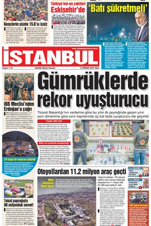 İstanbul Gazetesi - 16.04.2024